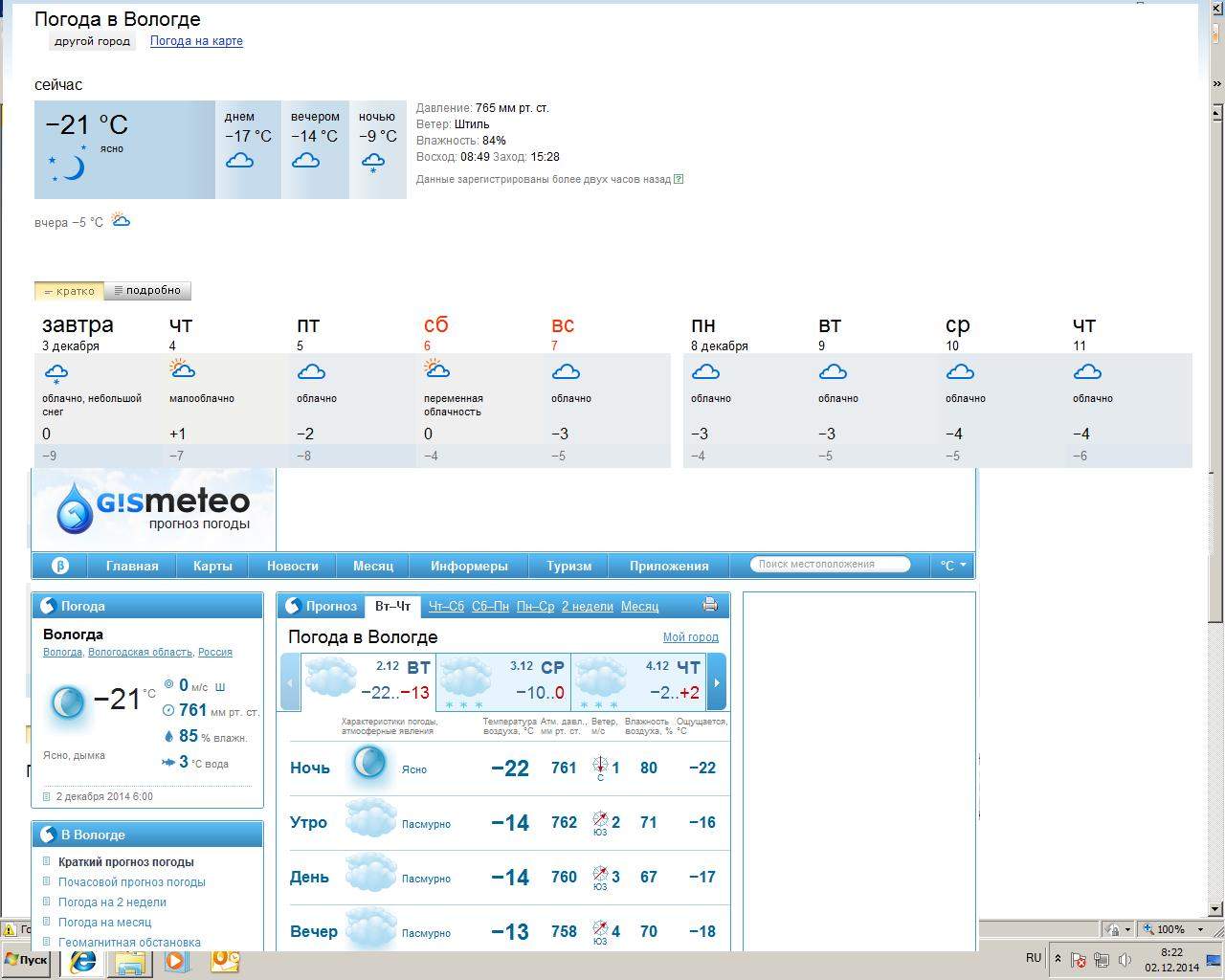 Гисметео волгоград на месяц