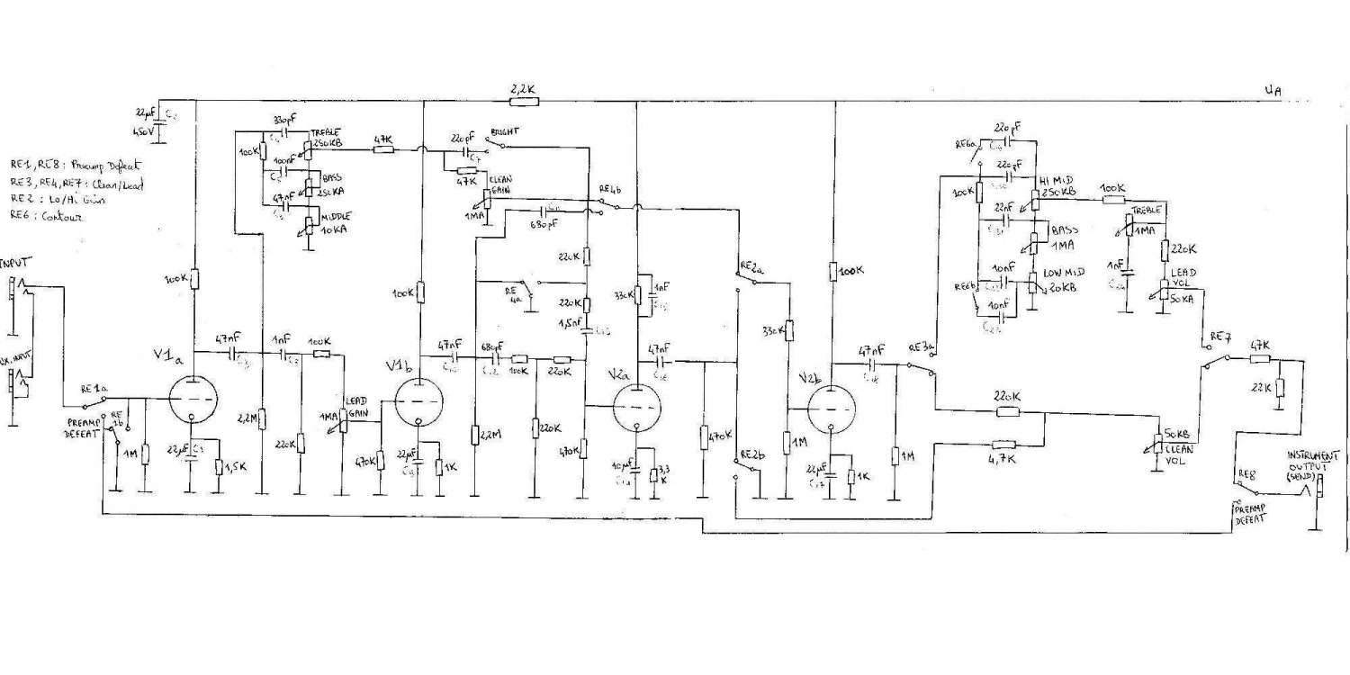 Engl e530 preamp схема