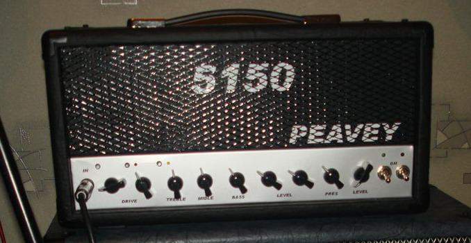 Продаю ламповый усилитель копия Peavey 5150 3 канала, разрыв, футсвич 9.500 руб