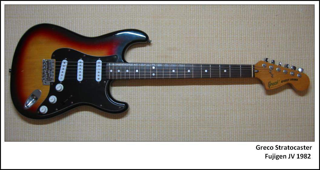 Greco Stratocaster, Fujigen Japan Vintage 1982