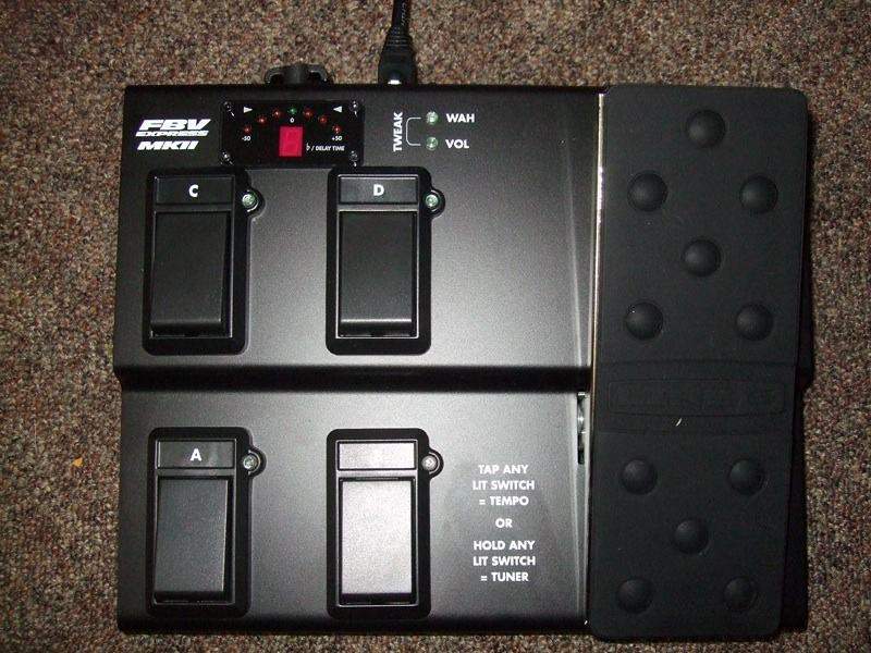 ПРОДАНО напольный контроллер LINE 6 FBV EXPRESS USB FOOT CONTROLLER