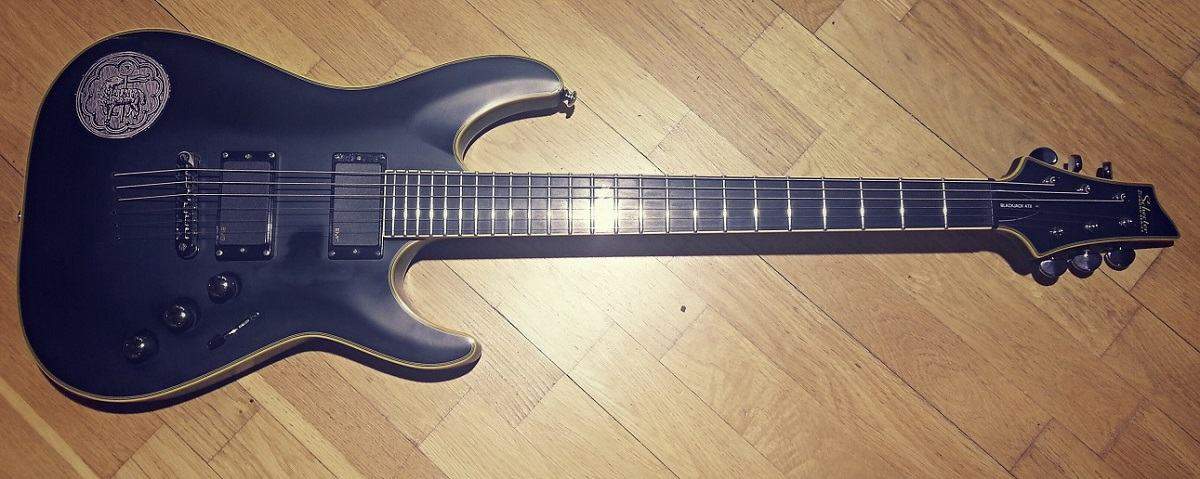 продаю Schecter Blackjack ATX C-1 с EMG !!!ЦЕНА СНИЖЕНА!!!