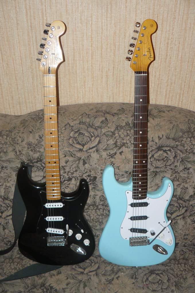 Fender Japan Stratocaster + EMG SV Set - 23000p. Воронеж, пересыл.