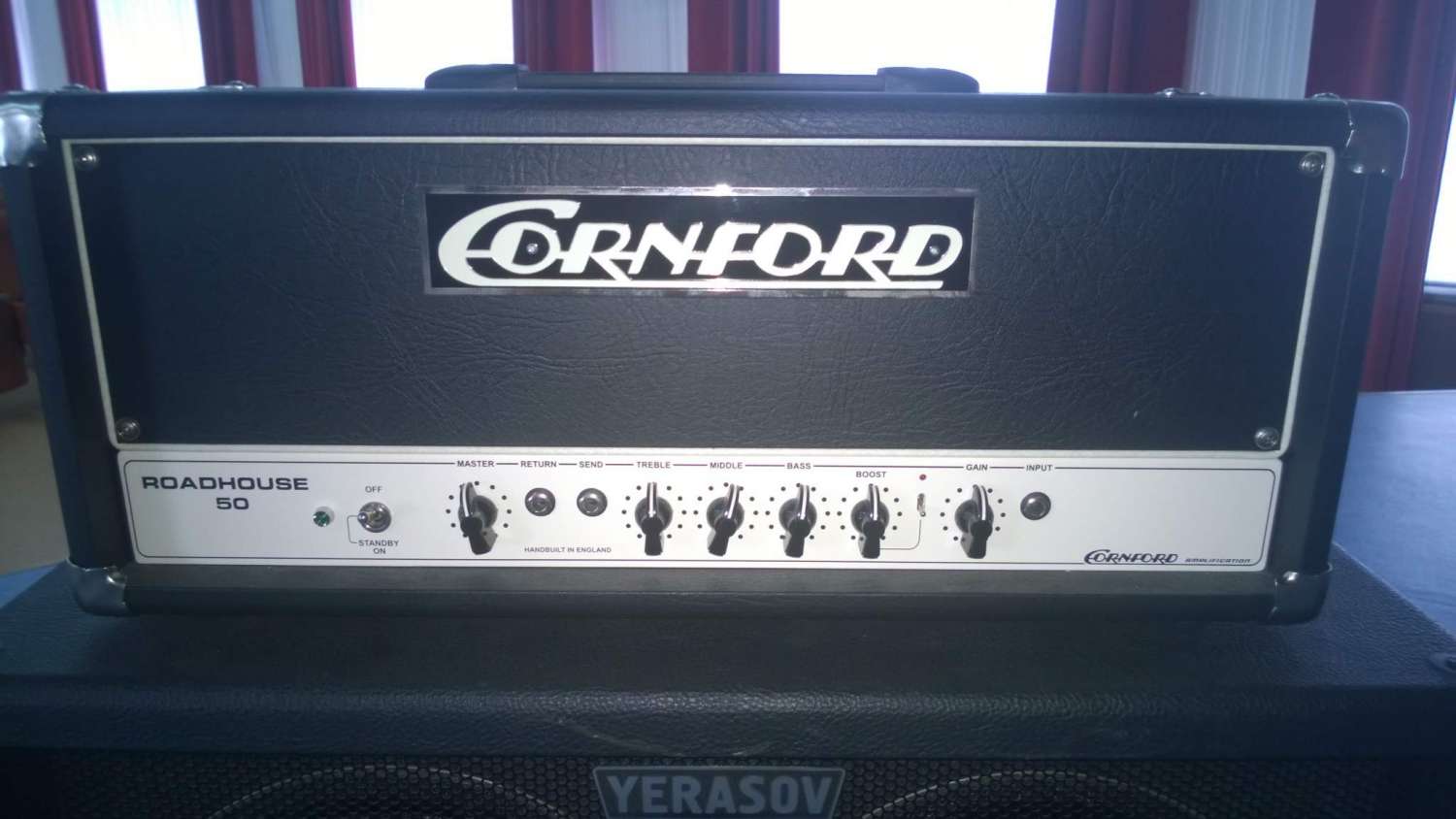 ПРОДАНО! CORNFORD Roadhouse 50 (лампавая галава хэндбилд, англия.) 1029398-0