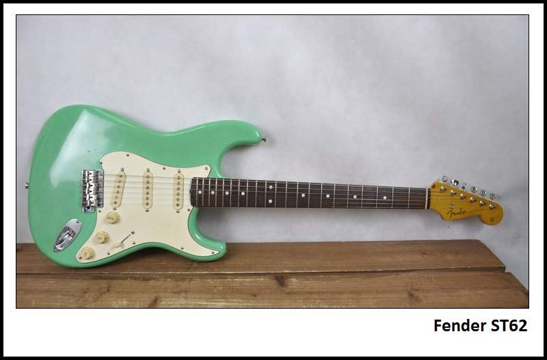 Fender Stratocaster ST62 Relic. Surf Green - скинул цену!