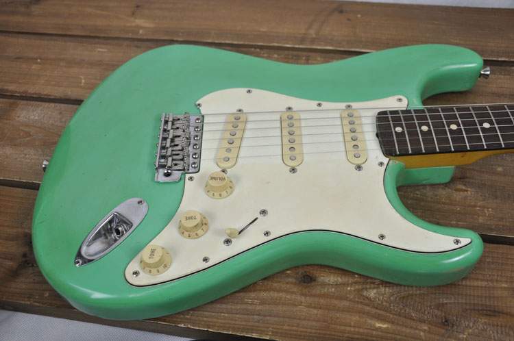 Fender Stratocaster ST62 Relic. Surf Green - скинул цену!