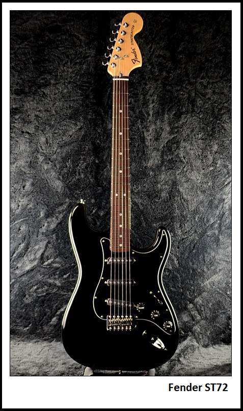 Fender Stratocaster ST72 Black, MIJ 1989