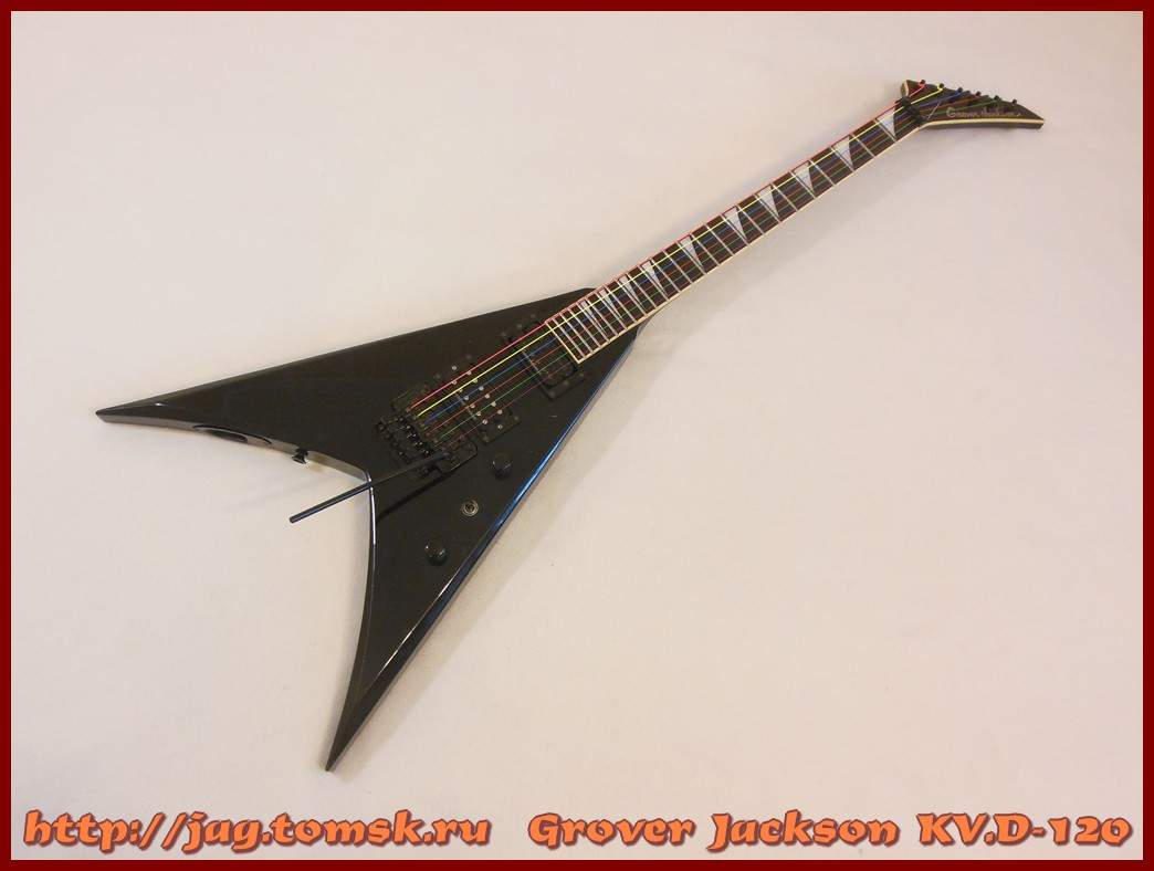 Сквозной Grover Jackson King V KV.D-120. Япония, 1997г - 23 т.р