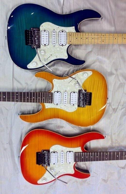 Японские суперстраты FGN Rob Marcello