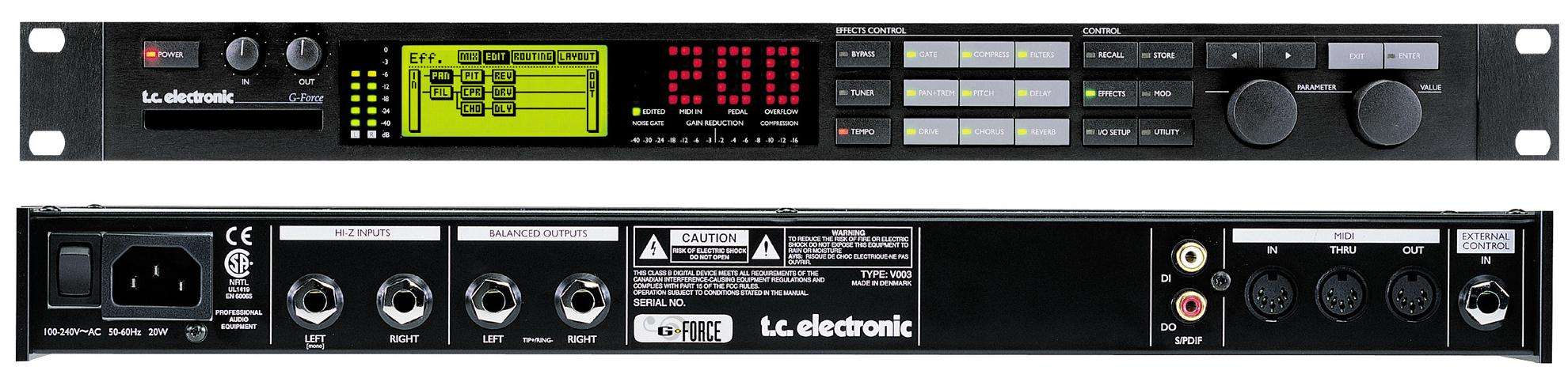 Продам TC Electronic G-Force 2008078-0
