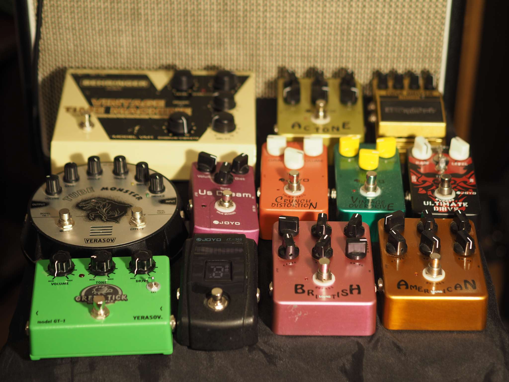 Гитарные педали эффектов Digitech, Joyo и Yerasov 2063897-0