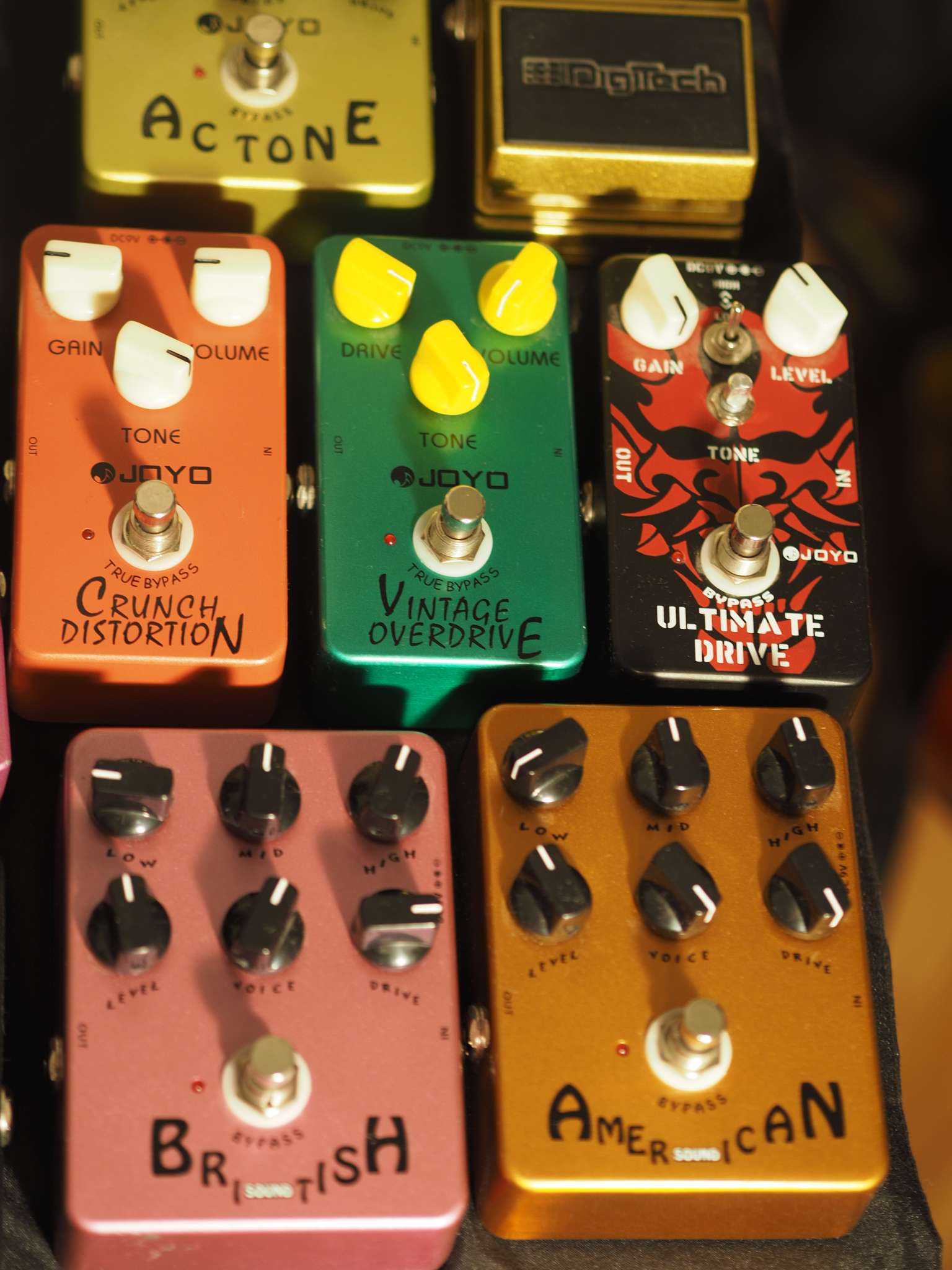 Гитарные педали эффектов Digitech, Joyo и Yerasov 2063905-2