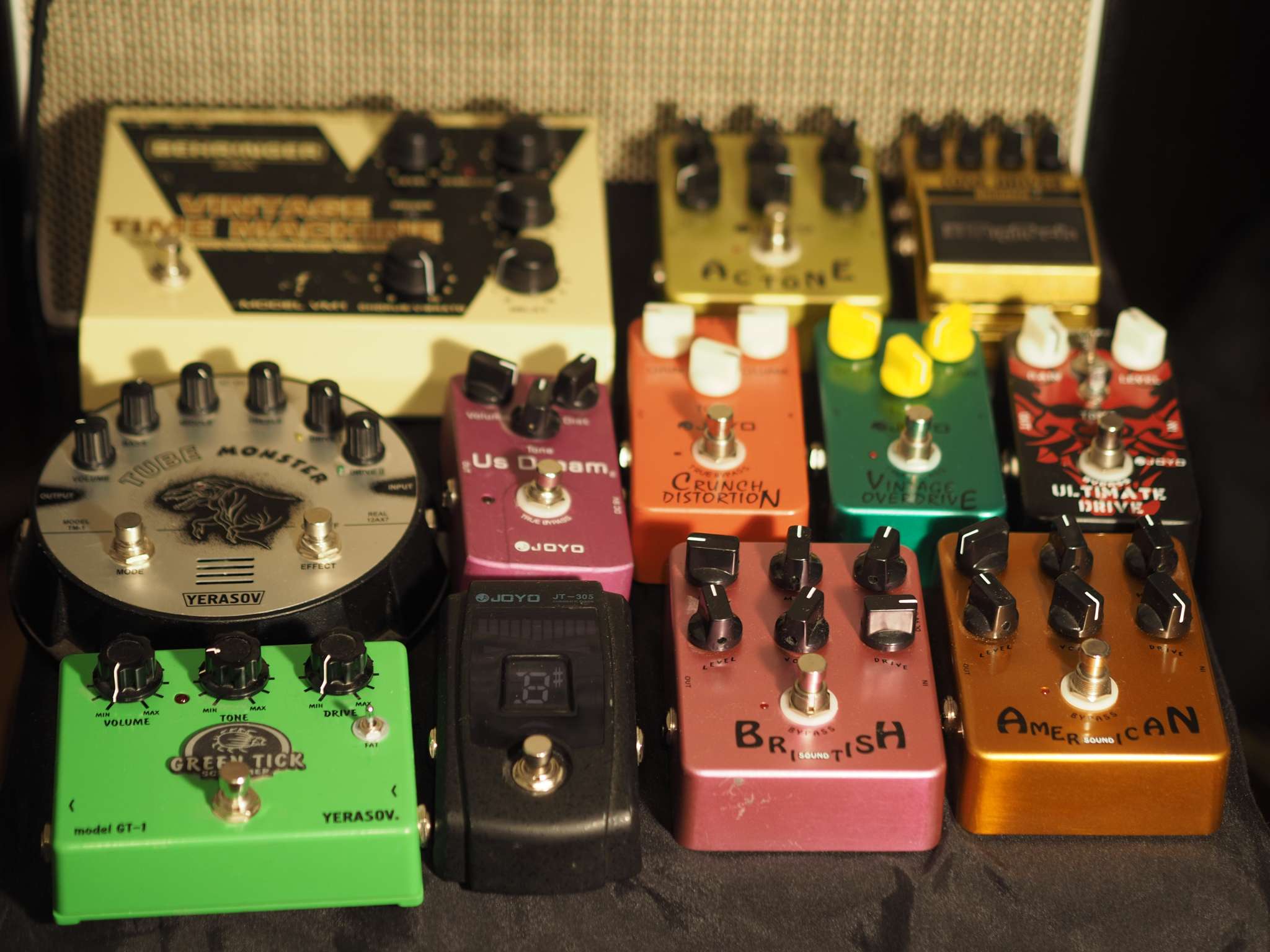 Гитарные педали эффектов Digitech, Joyo и Yerasov 2063907-4