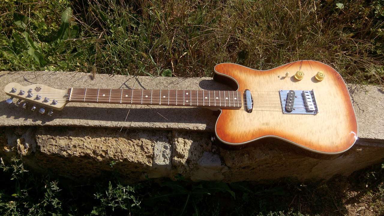 Продается телекастер моей работы (Макс Винник Vinnieguitars г. Симферополь).