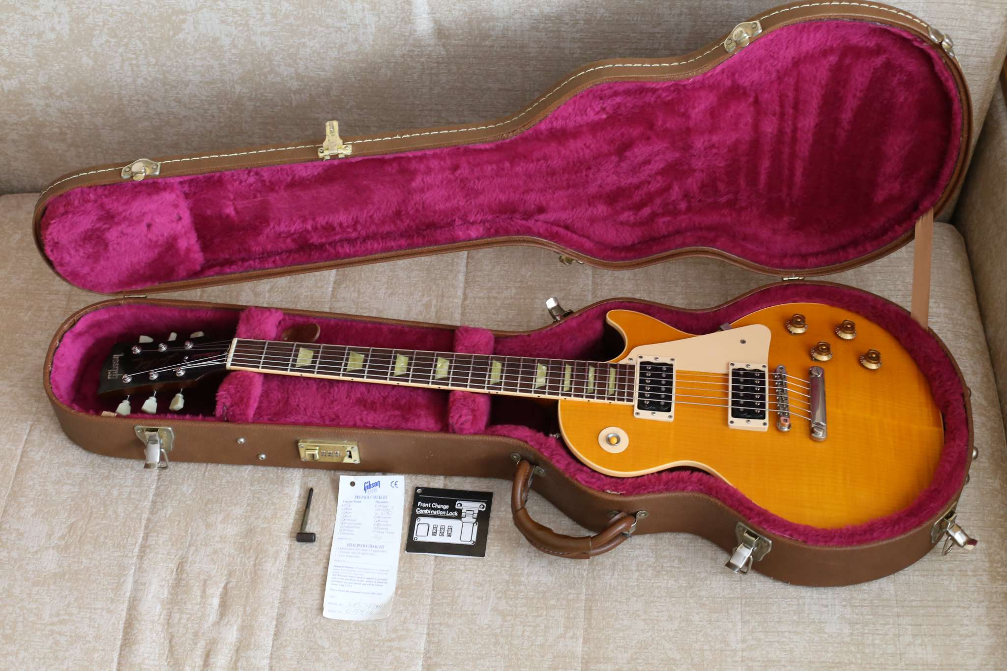 Gibson Les Paul Classic 2001 USA 1960 Reissue - Trans Amber