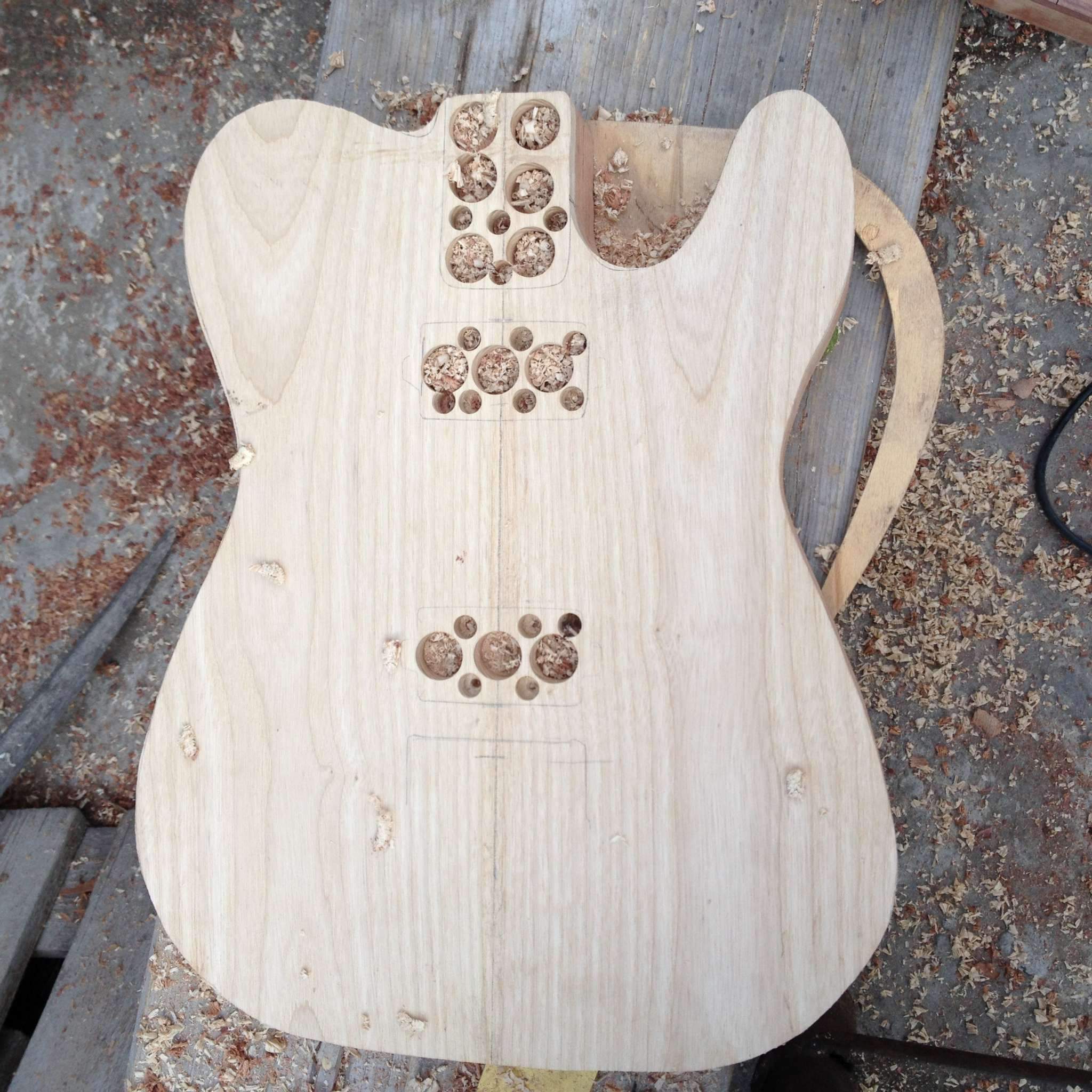 Очередная попытка изготовить телекастер 2120080-0