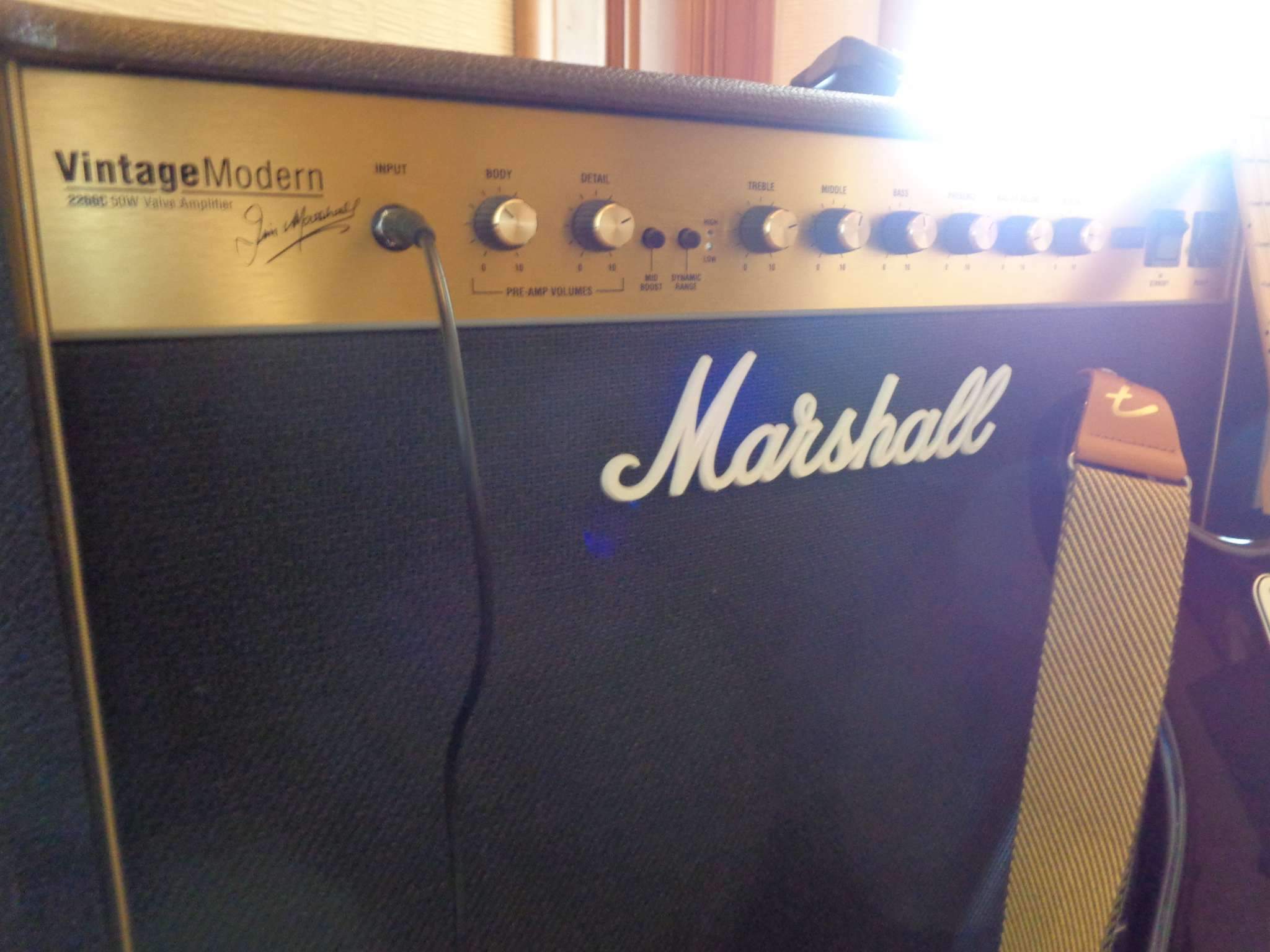 Продам ламповый 50 Watt Marshall Vintage Modern 2266 guitar combo 2134037-4
