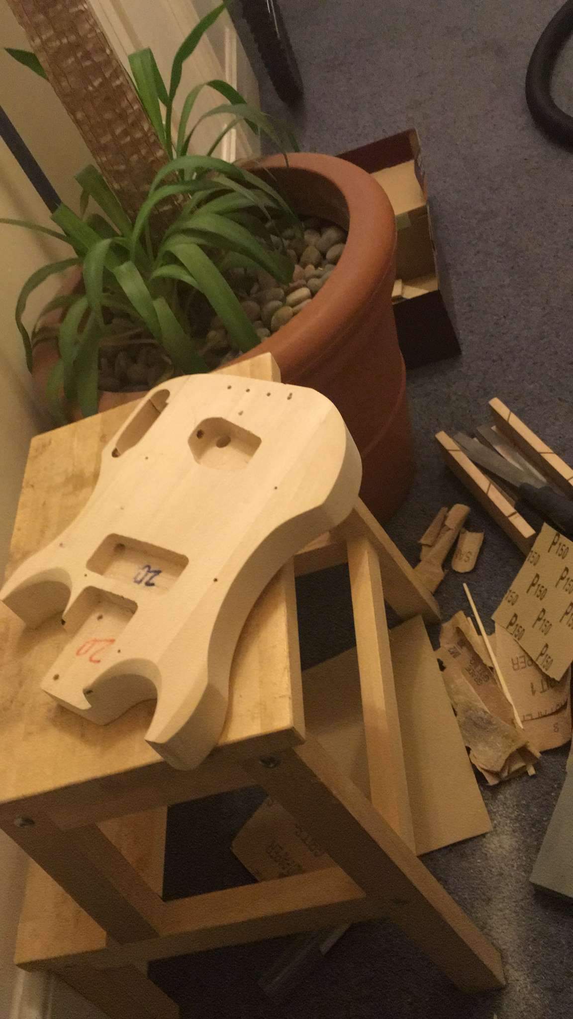 Travel Guitar from Telecaster Kit 2160735-9