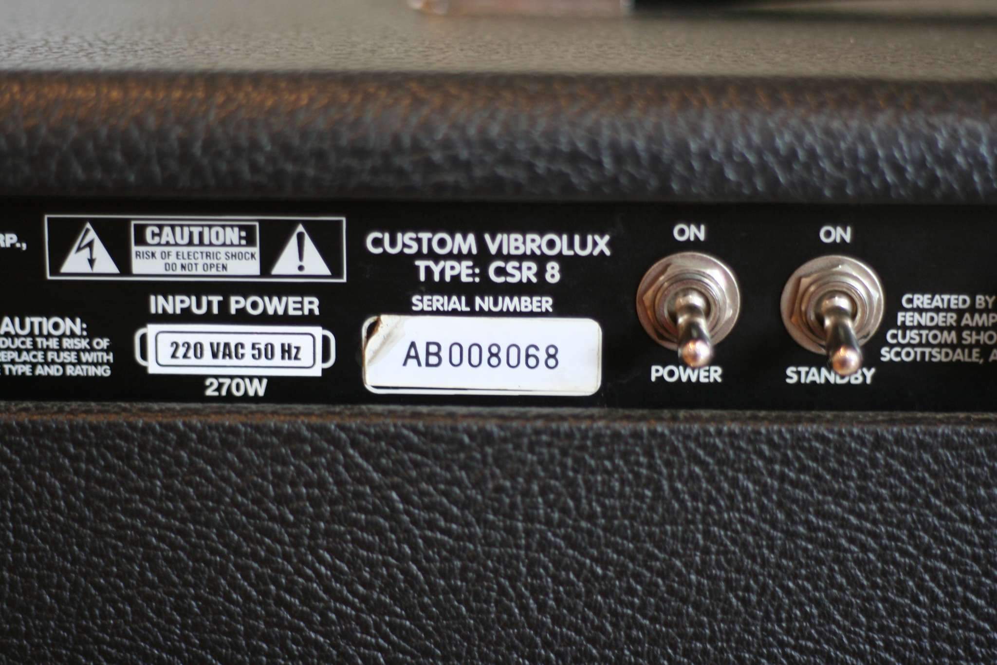 Fender Vibrolux Reverb Custom 2190776-6