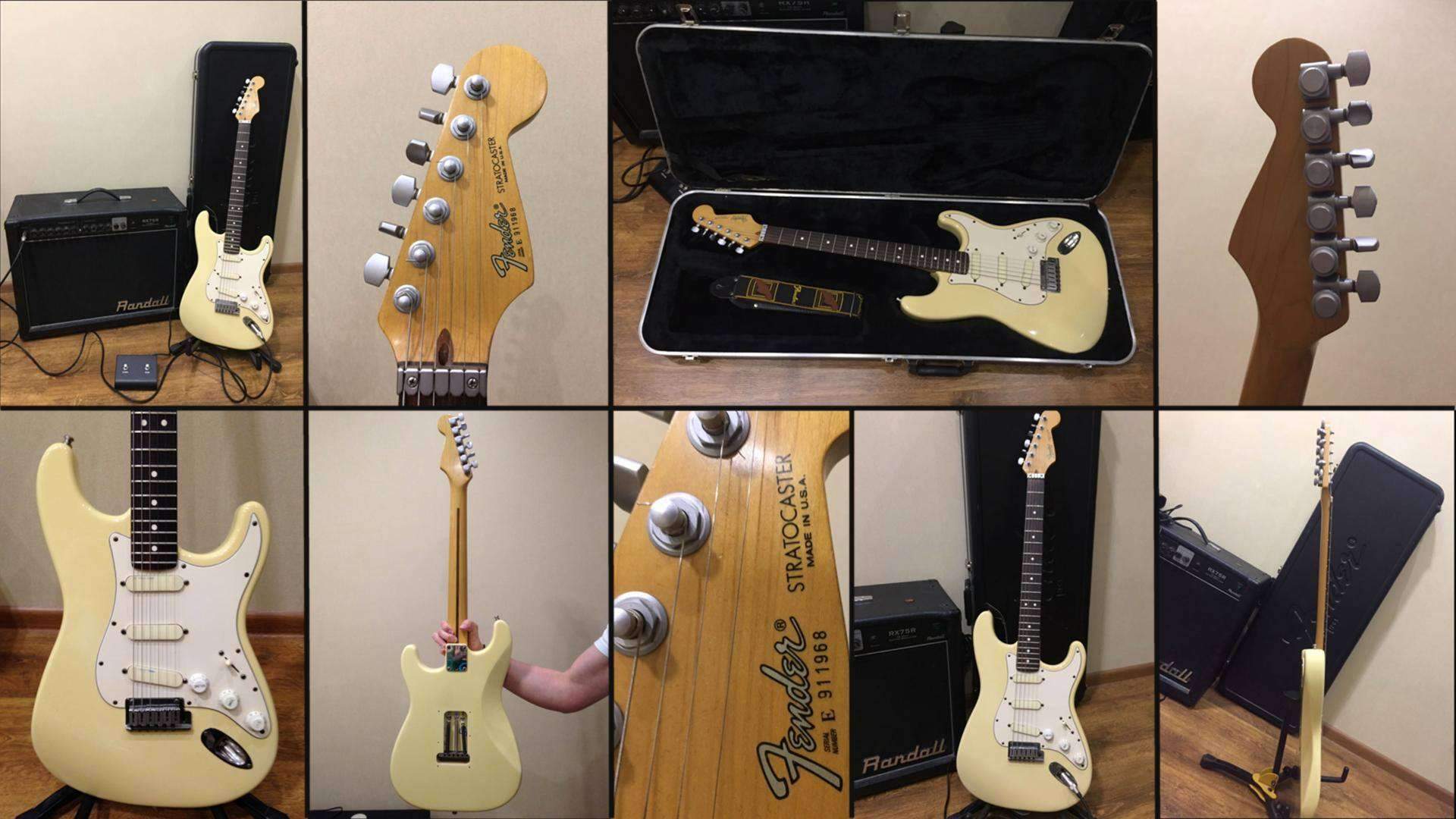 FENDER STRATOCASTER «PLUS» ( Made in USA ) 1989 г.в. + ПОДАРОК / 120 000 руб.