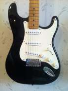 Продаю черный Fender Stratocaster ST-57 MIJ 694076-2