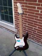 леворукий Fender Stratocaster Left MIM '06 (СПб) 326884-0